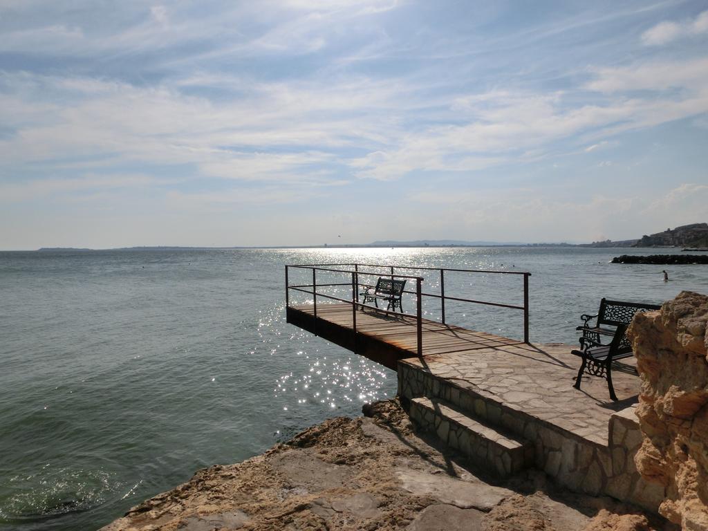 Panoramic Sea View Apartment Crown, Pools And Beach, Sveti Vlas Exterior foto