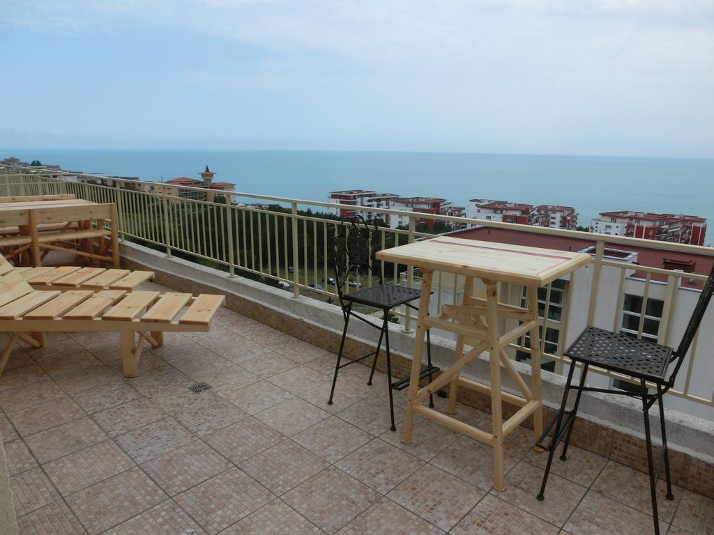 Panoramic Sea View Apartment Crown, Pools And Beach, Sveti Vlas Exterior foto